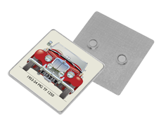 MG TF 1500 1953-55 Square Fridge Magnet